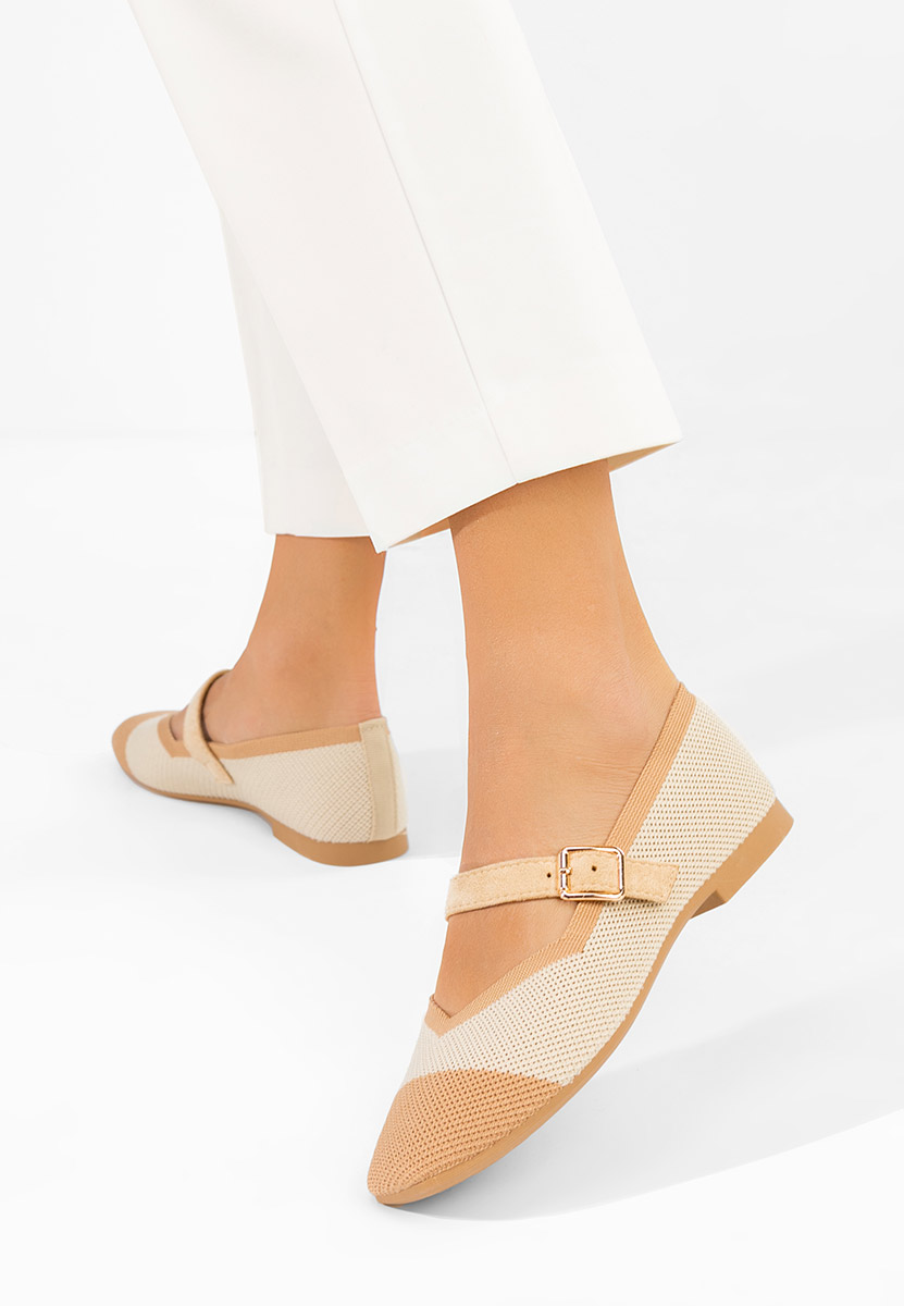 Ballerine con cinturino Casanda V2 beige