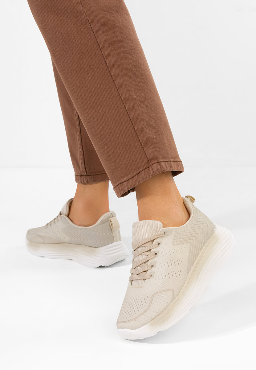 Sneakers donna Emetia beige