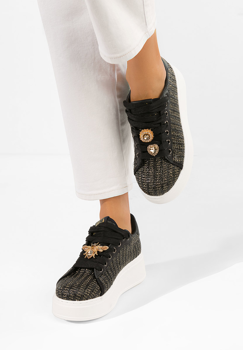 Sneakers con plateau Havania nero