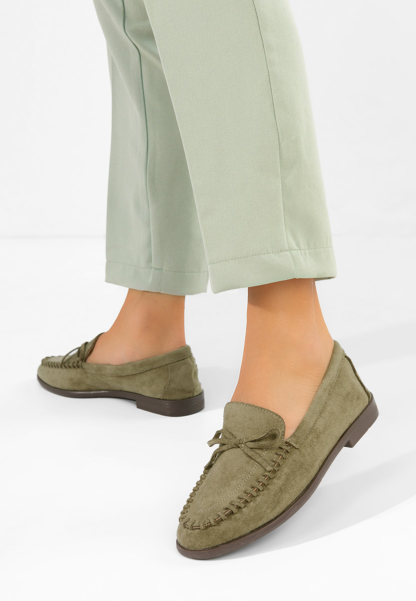 Loafers donna Senolia verdi