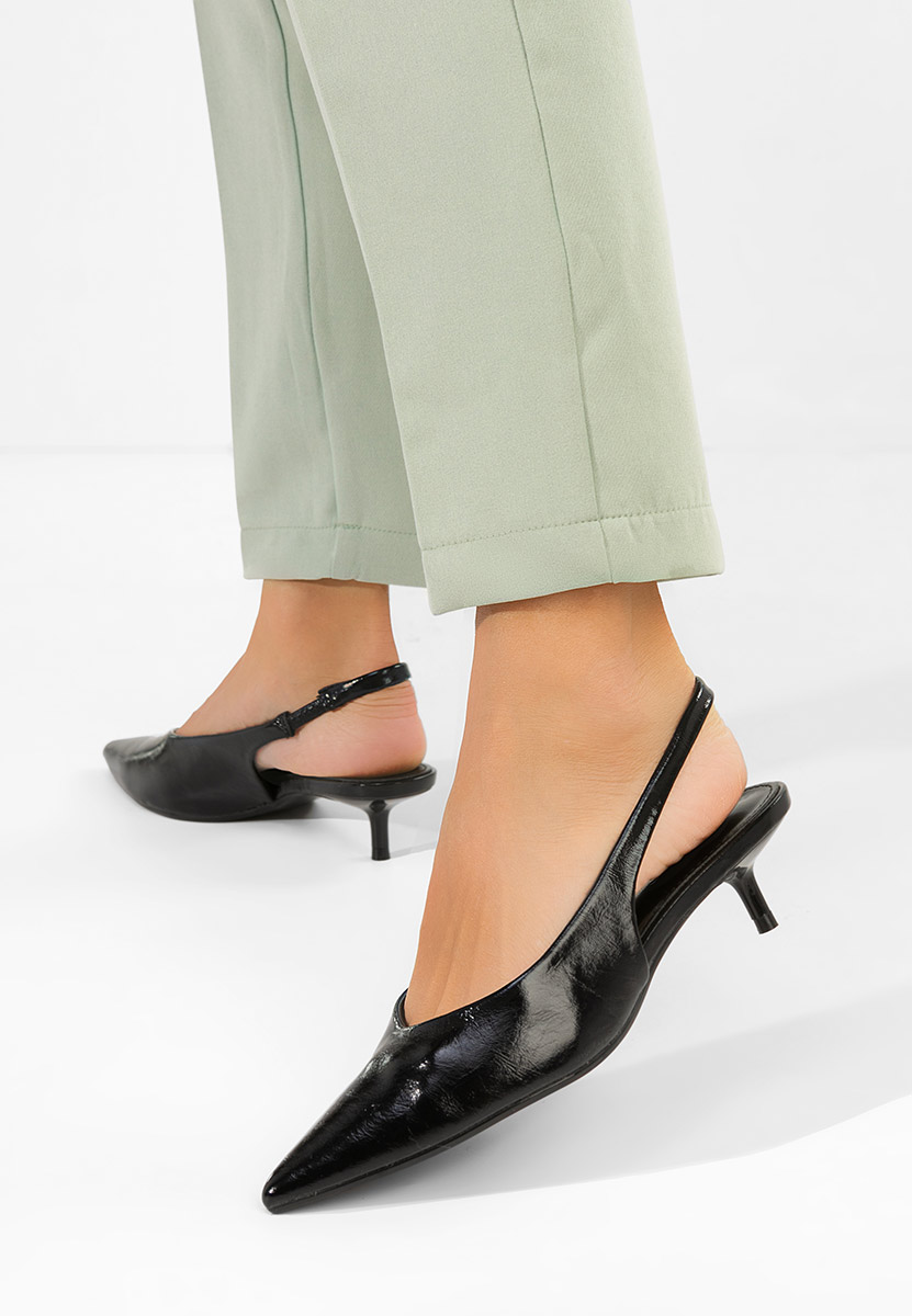 Décolleté Slingback Nirvania nero