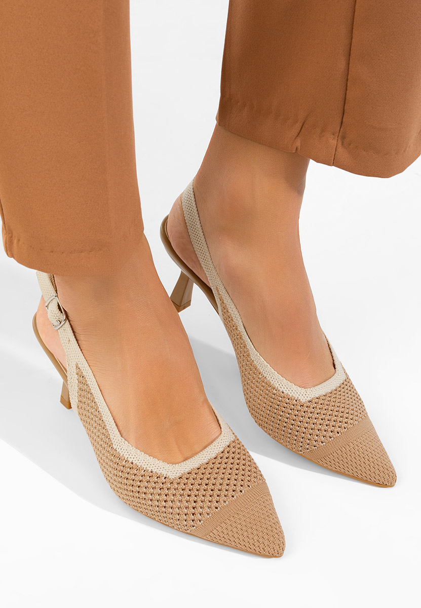 Décolleté Slingback Rabiella cachi