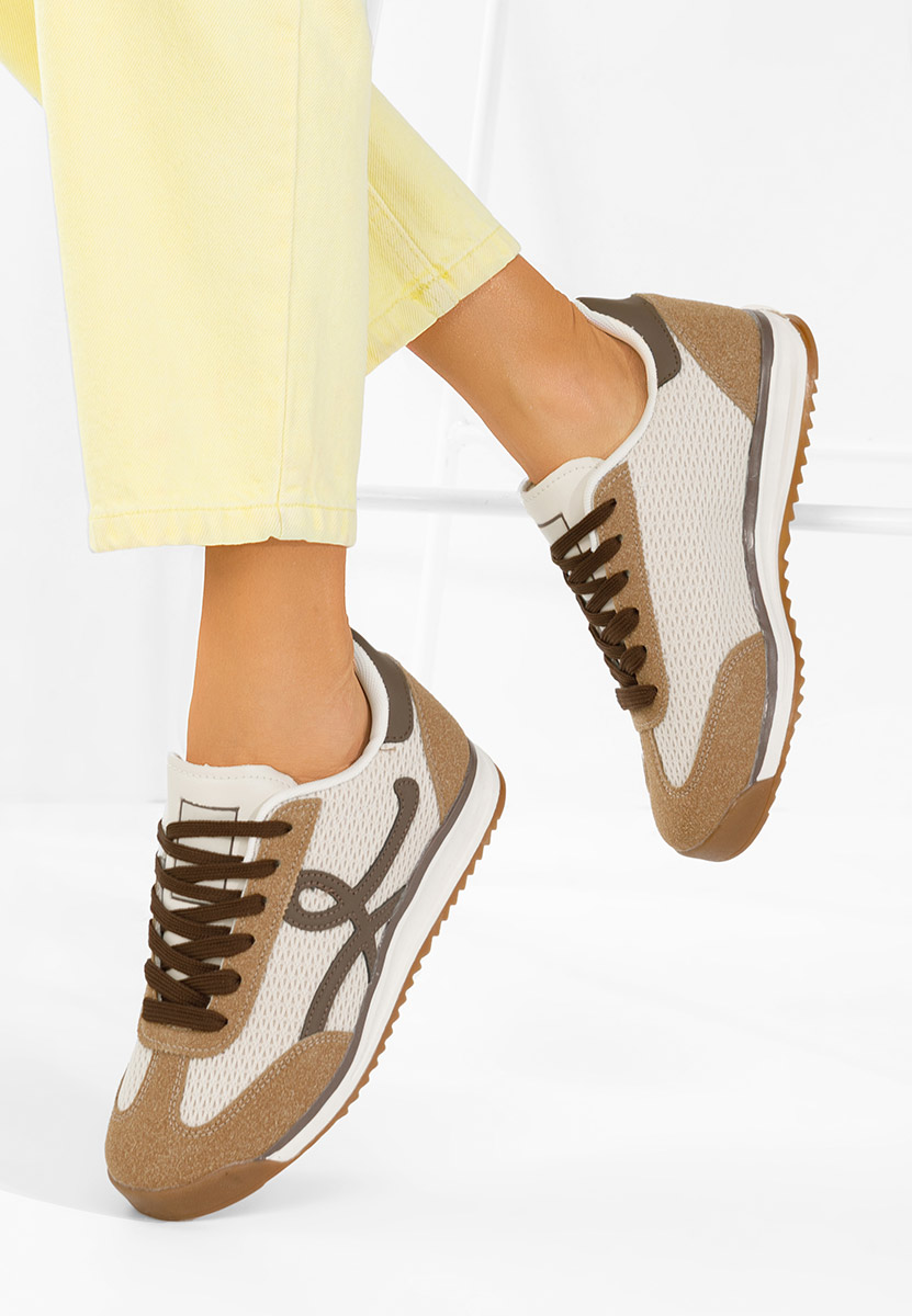 Sneakers donna Ferrelia cachi