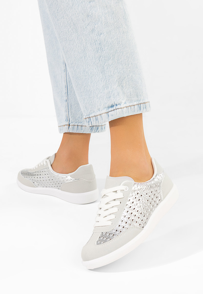 Sneakers donna Heliana argento