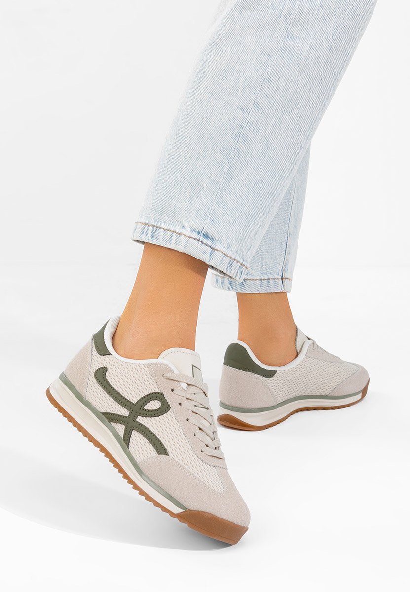 Sneakers donna Ferrelia beige