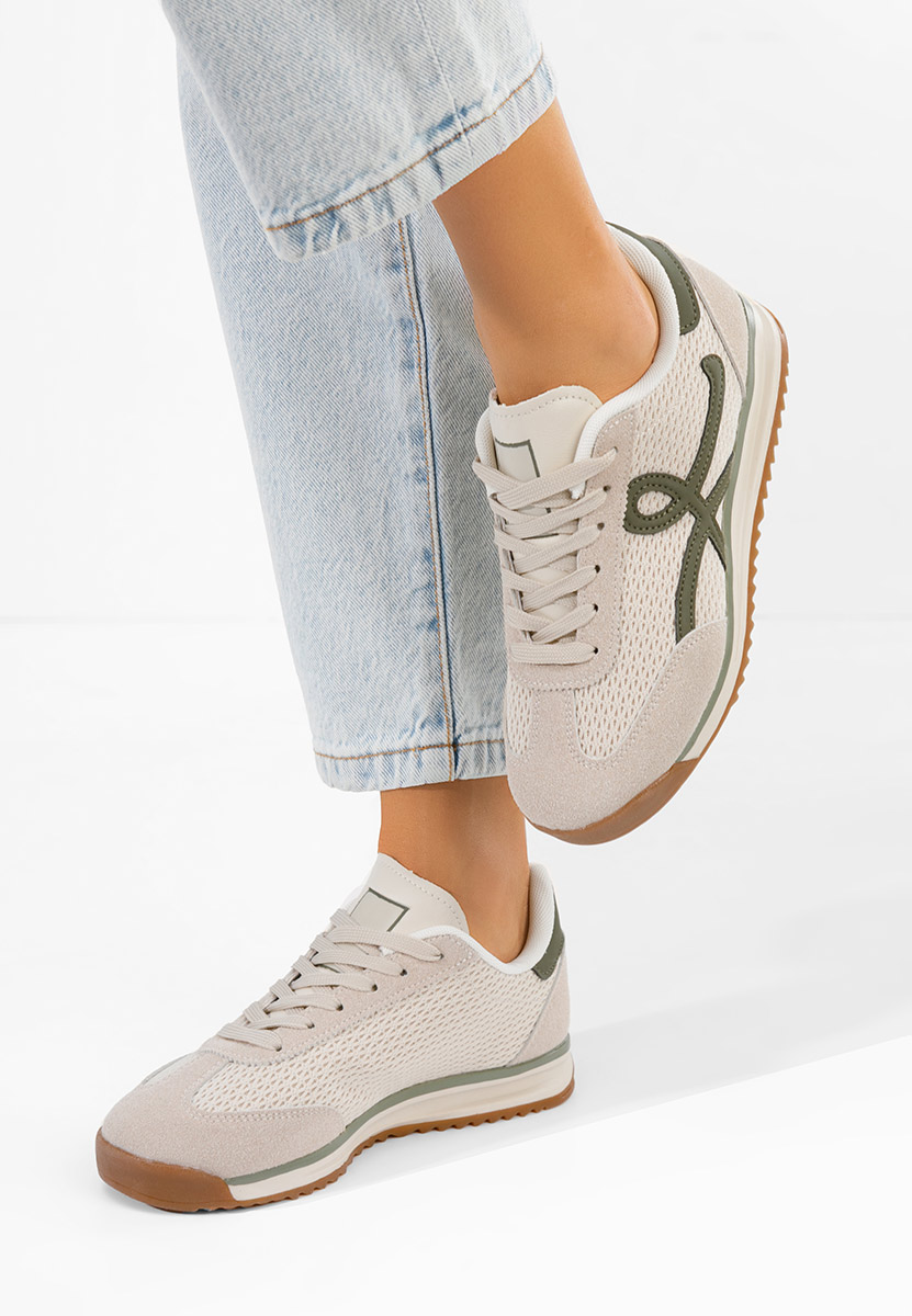 Sneakers donna Ferrelia beige