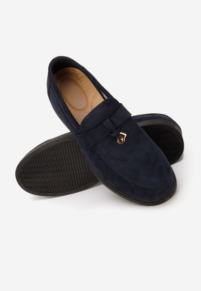 Mocassini da uomo Vidor blu marine