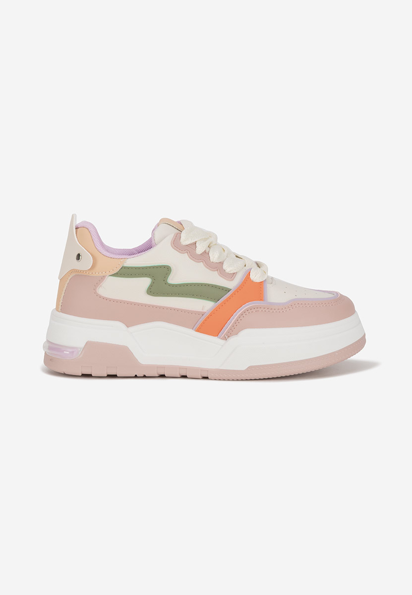 Sneakers con plateau Atanasia rosa