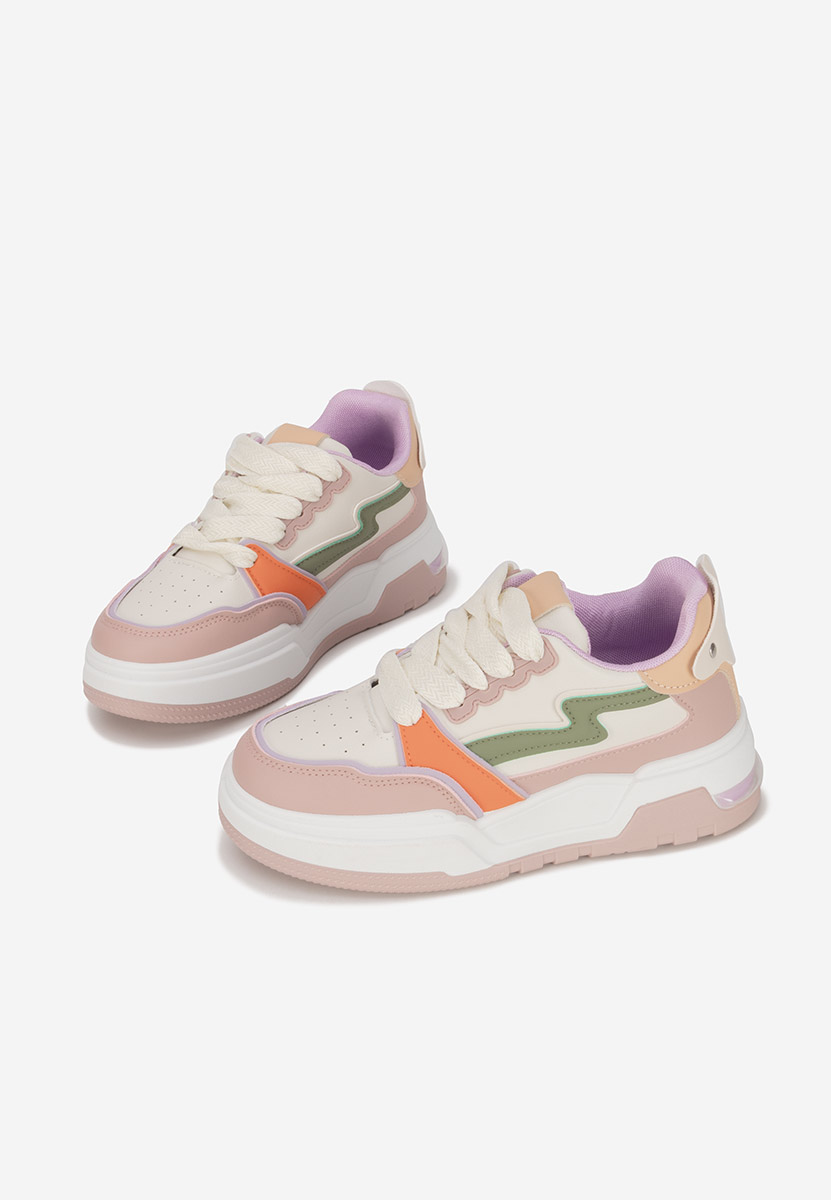 Sneakers con plateau Atanasia rosa