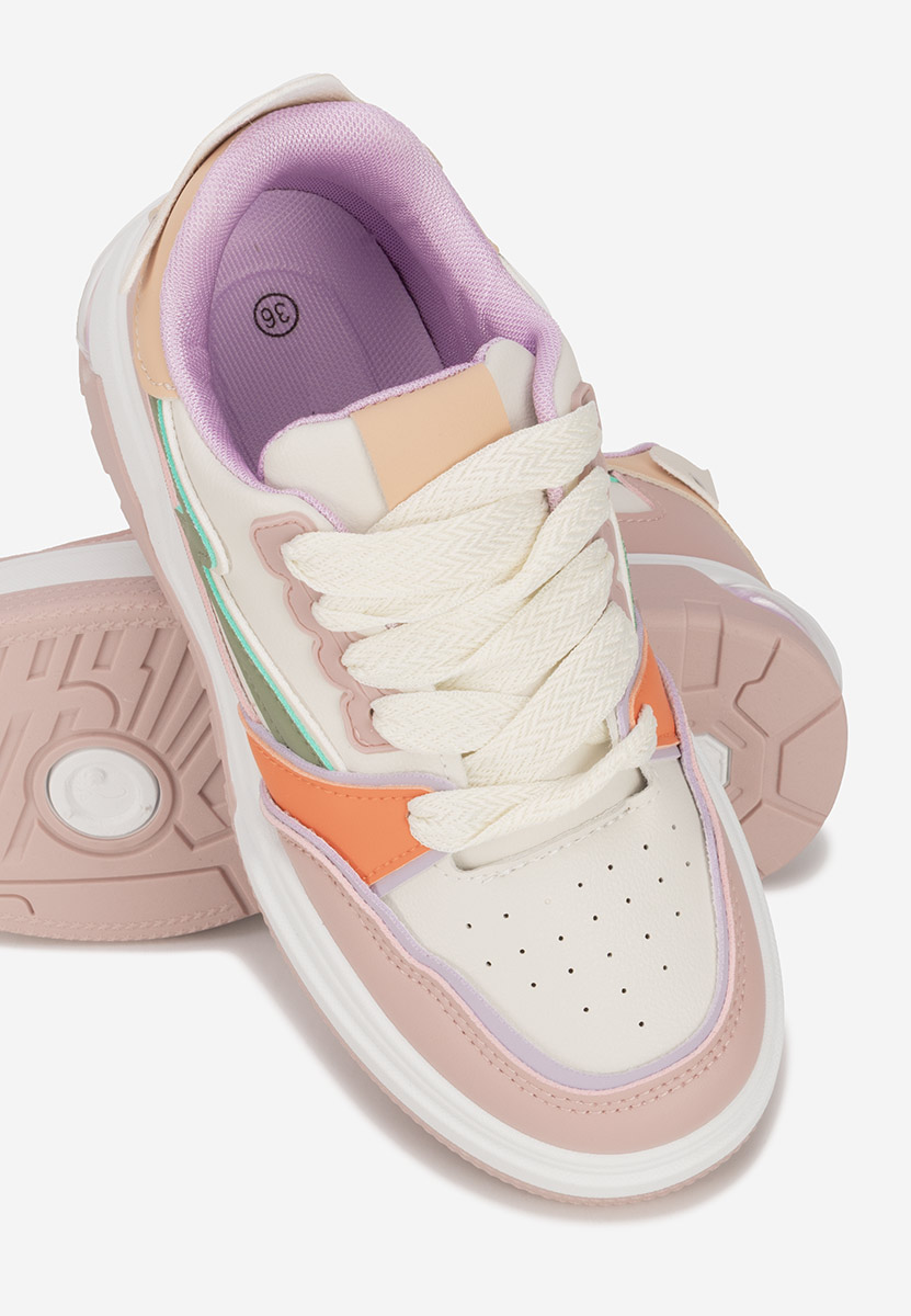 Sneakers con plateau Atanasia rosa