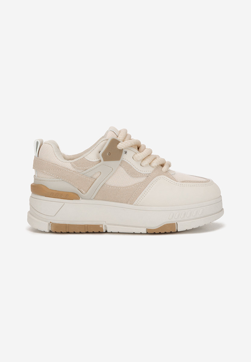 Sneakers con plateau Rosallia beige