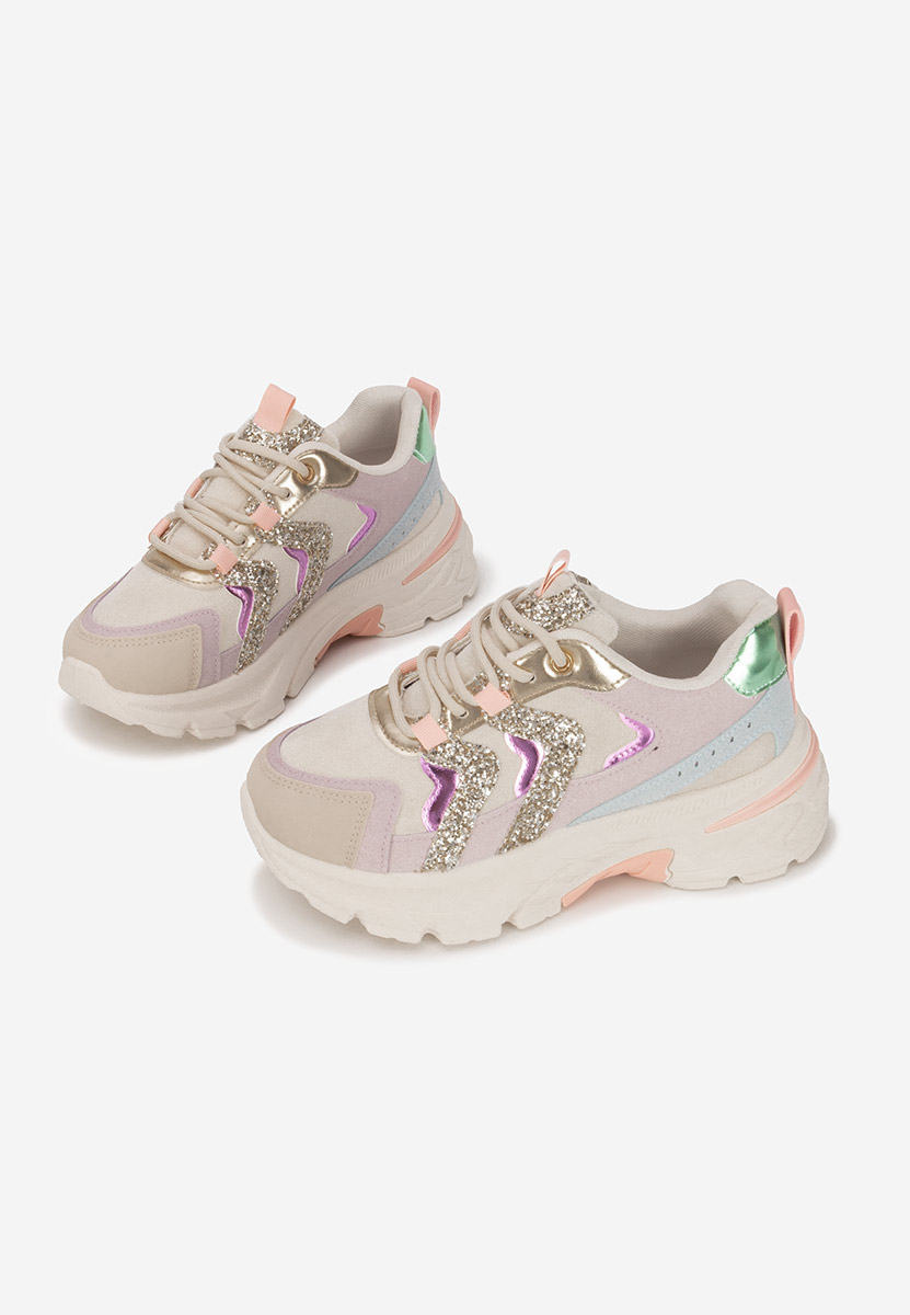 Sneakers con plateau Odinea colorate