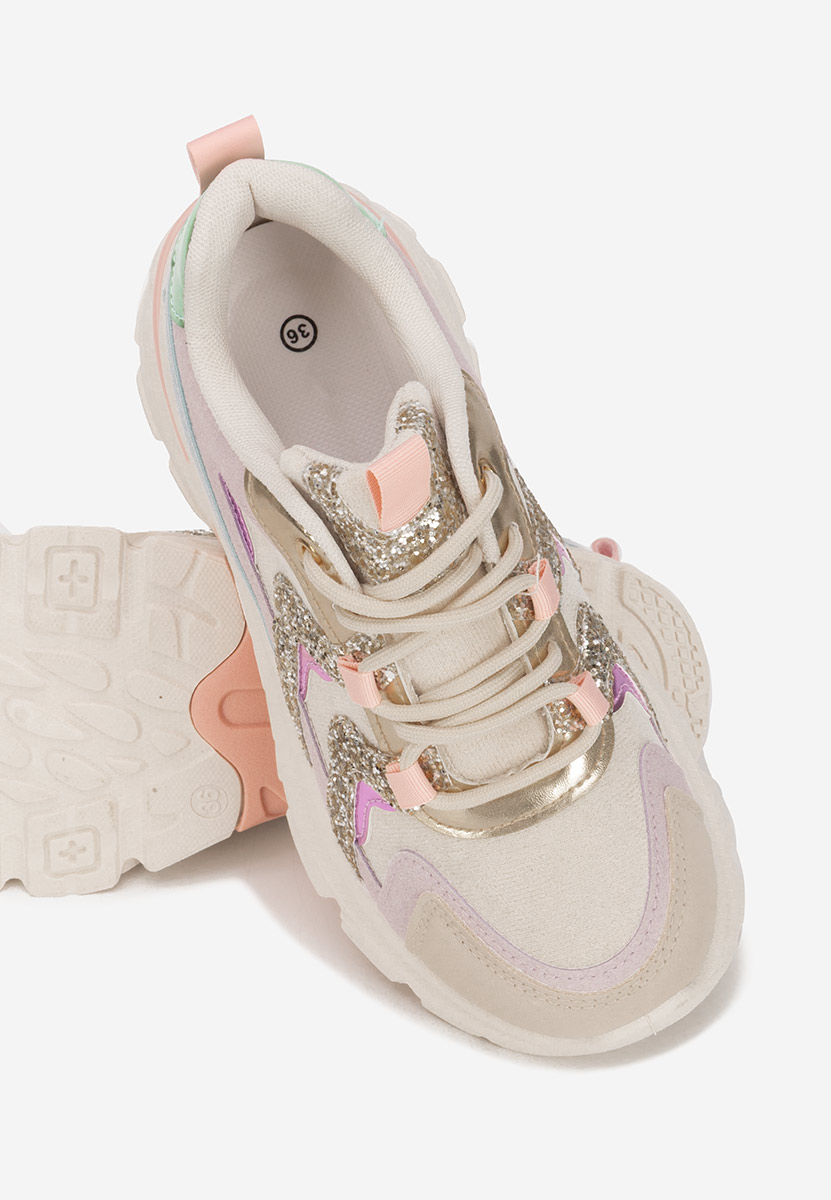 Sneakers con plateau Odinea colorate