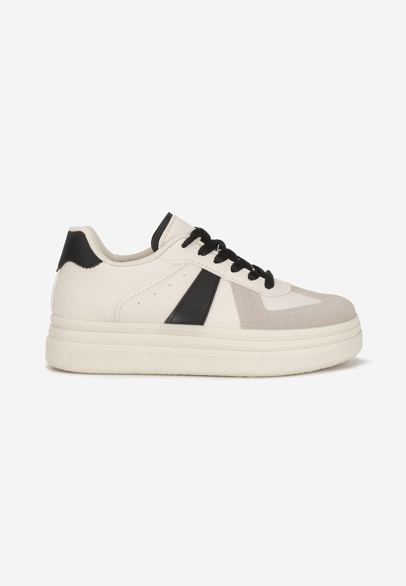 Sneakers con plateau Serinia V4 bianchi