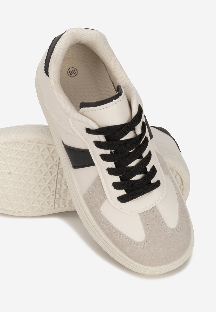 Sneakers con plateau Serinia V4 bianchi