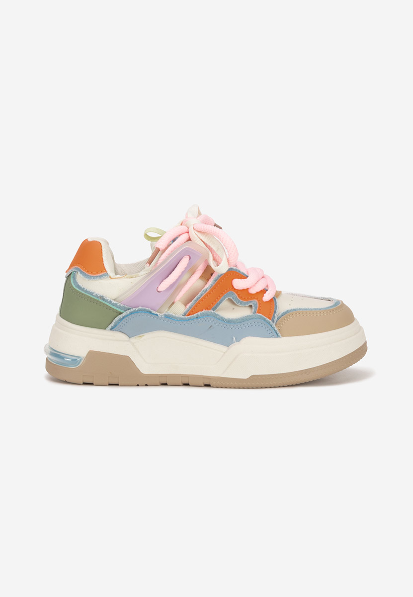 Sneakers con plateau Cinzela colorate