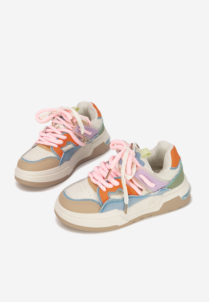 Sneakers con plateau Cinzela colorate