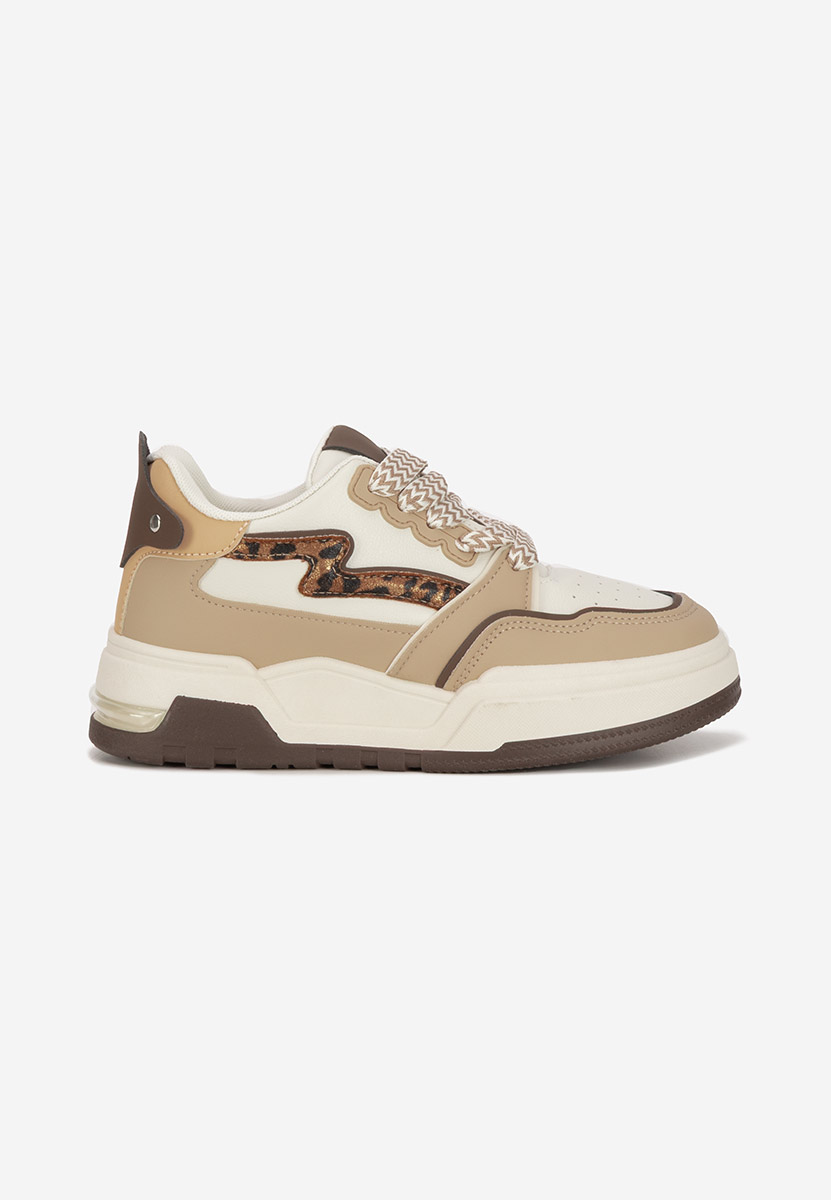 Sneakers con plateau Atanasia V2 beige