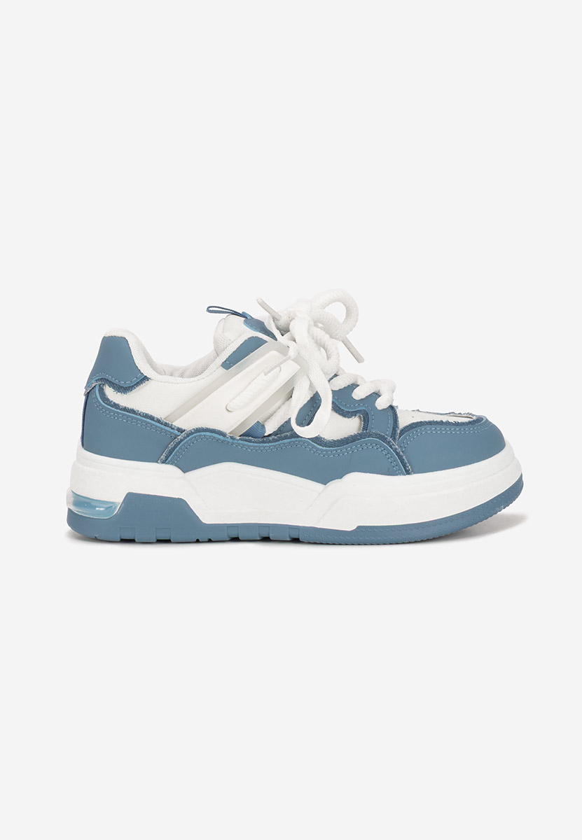 Sneakers con plateau Cinzela blu