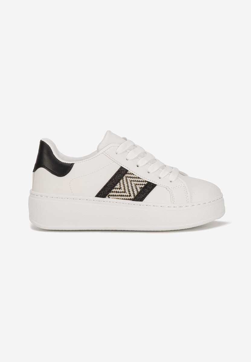 Sneakers con plateau Atenia V2 bianchi