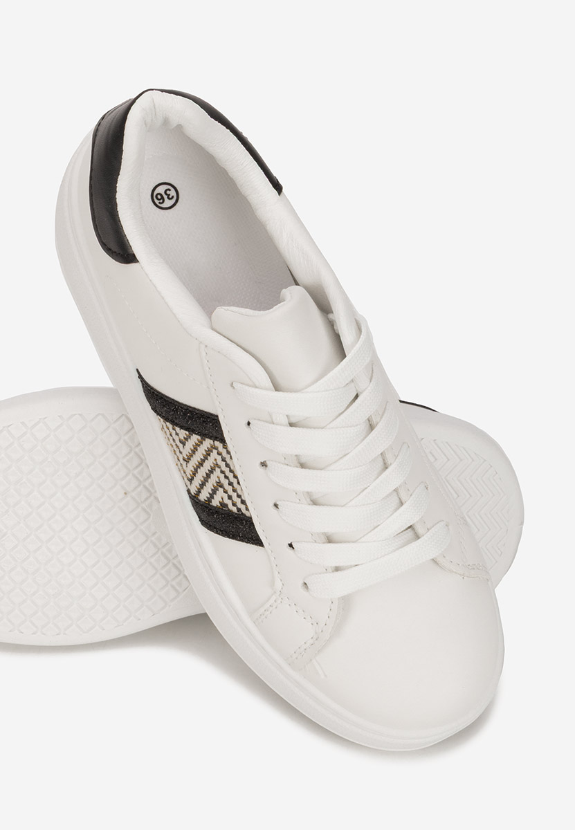 Sneakers con plateau Atenia V2 bianchi