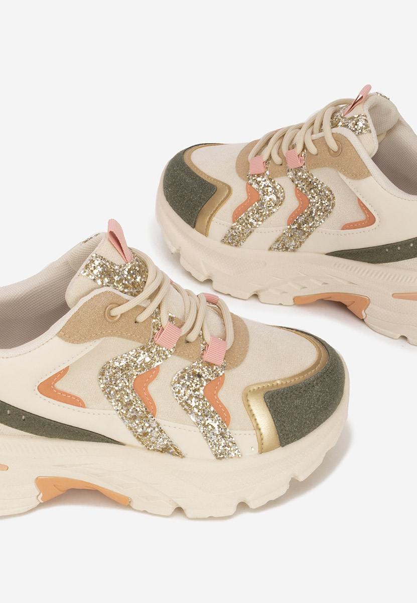 Sneakers con plateau Odinea V2 colorate