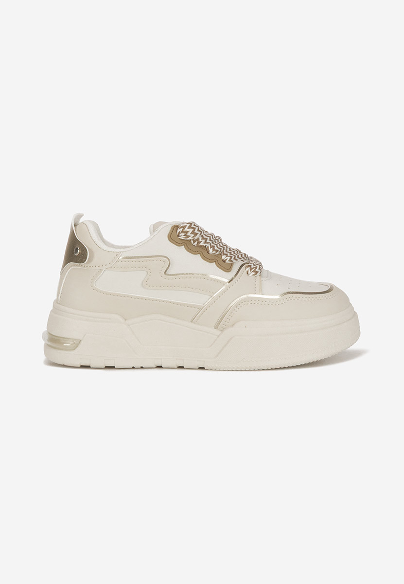 Sneakers con plateau Atanasia beige