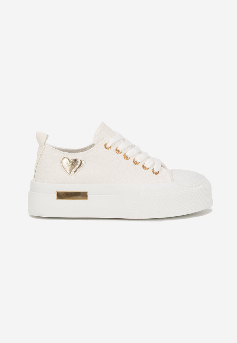 Sneakers con plateau Inimia bianchi