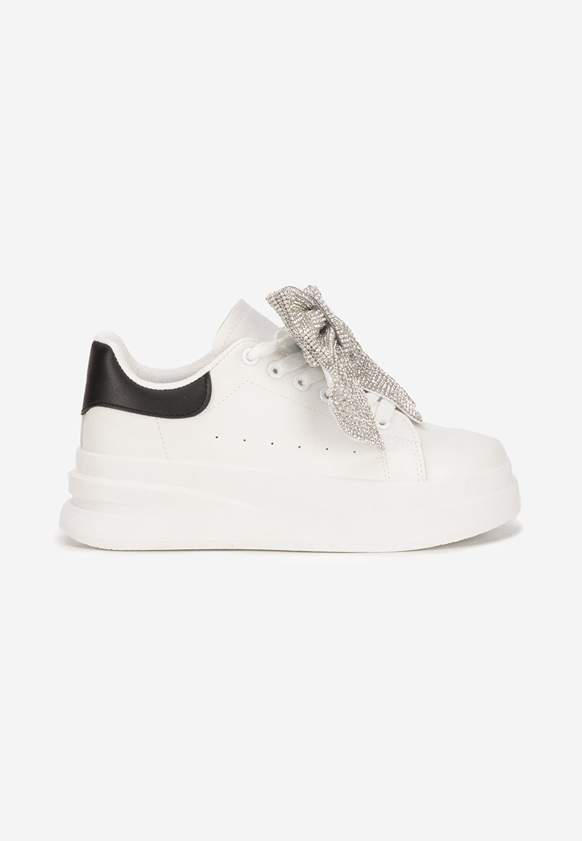 Sneakers con plateau Anitta V2 bianchi