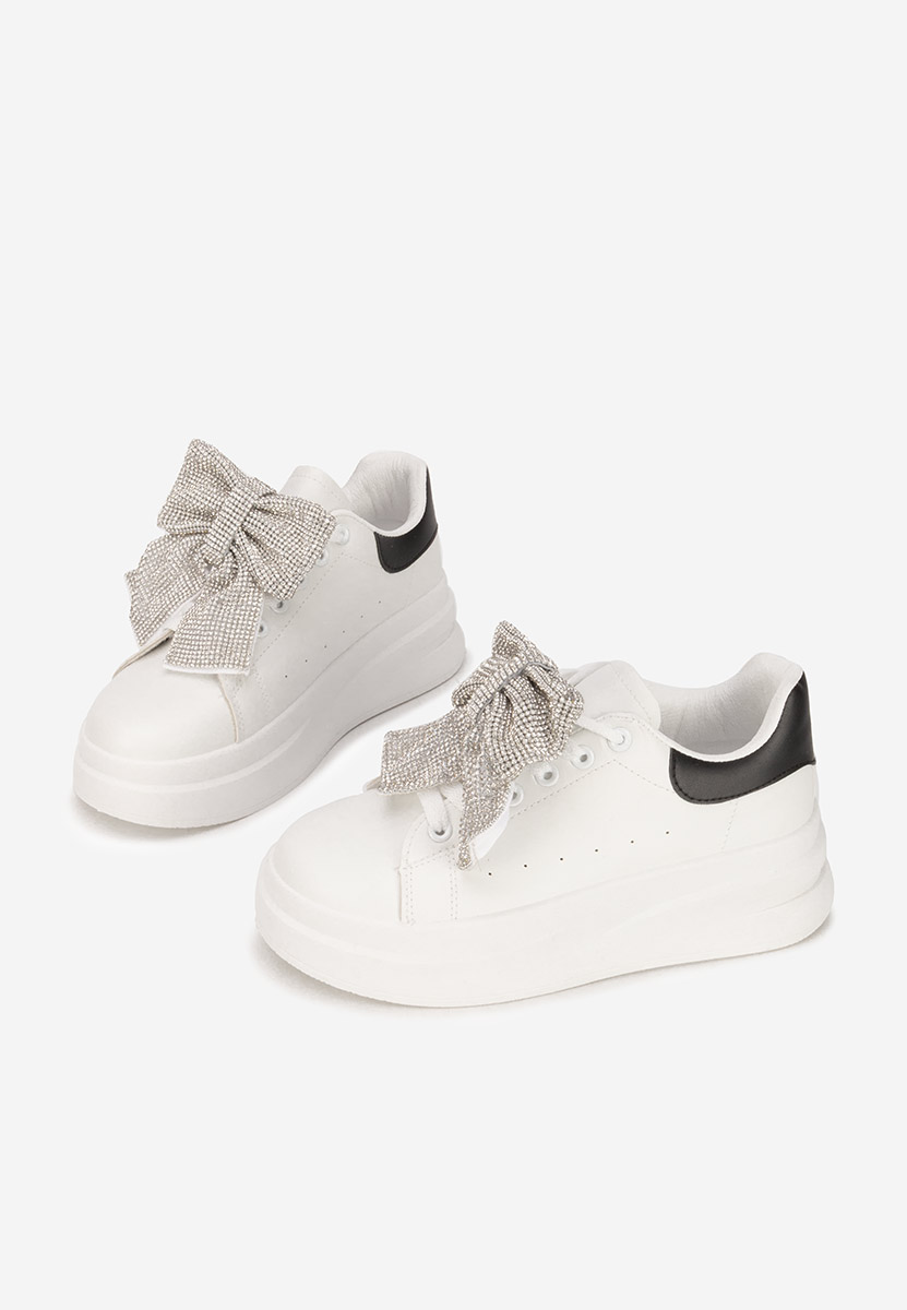 Sneakers con plateau Anitta V2 bianchi