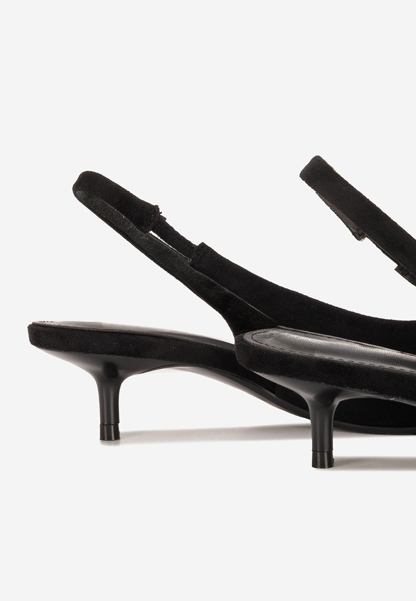 Décolleté Slingback Amadeea nero