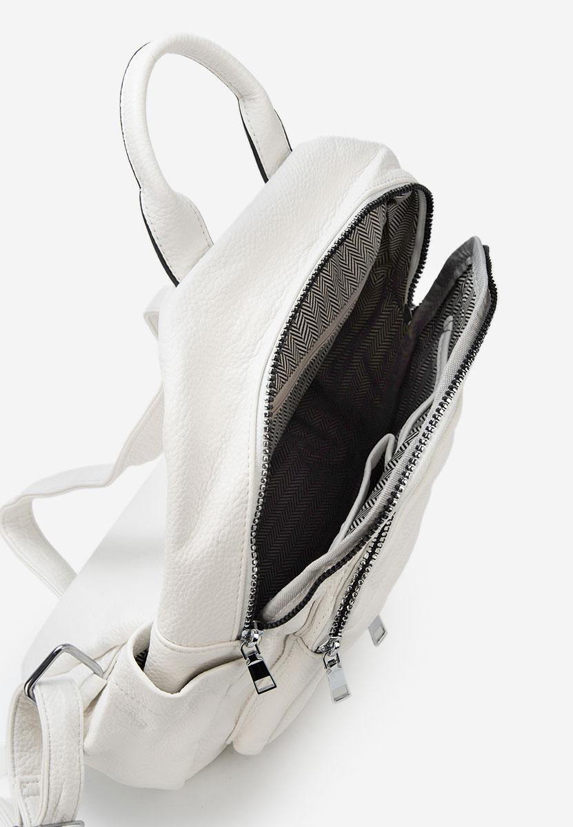 Zaino da donna Rafelia bianco