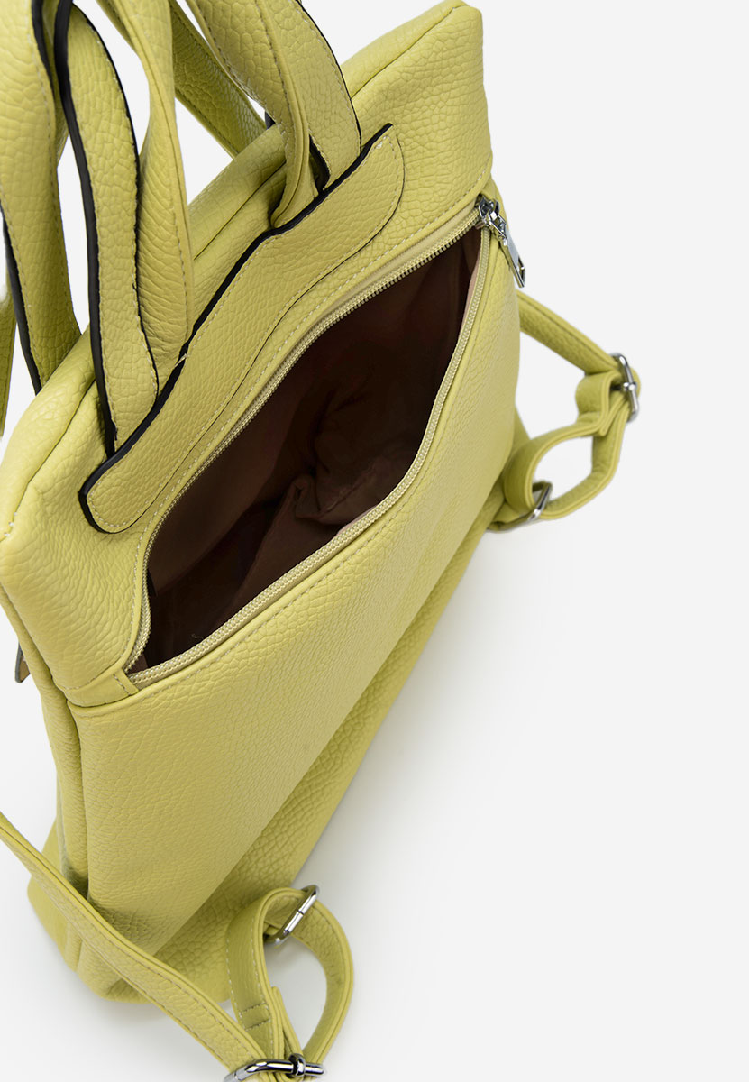 Zaino da donna Saranea giallo