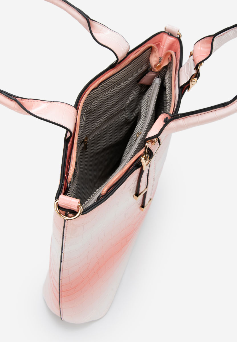 Borsa a mano Fenda rosa