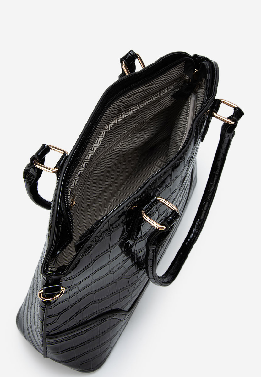 Borsa a mano Jannia nera