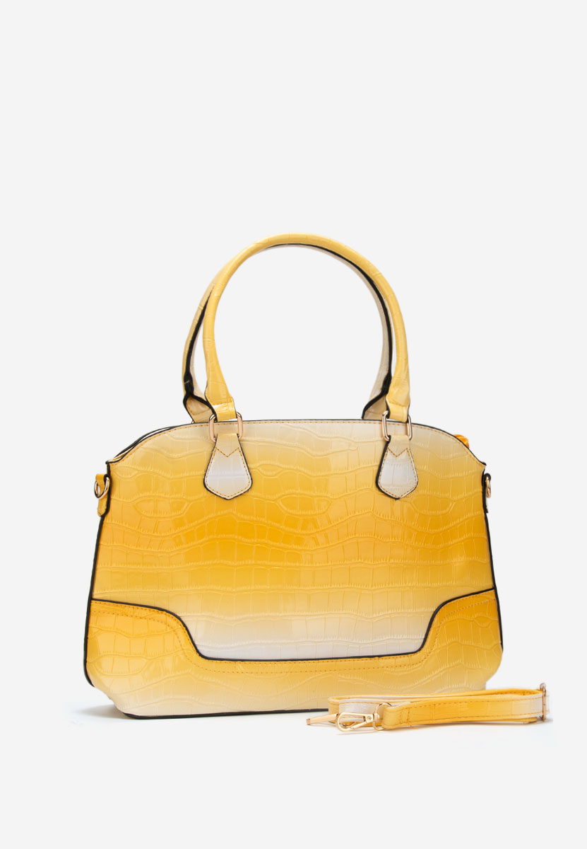 Borsa a mano Jannia gialla