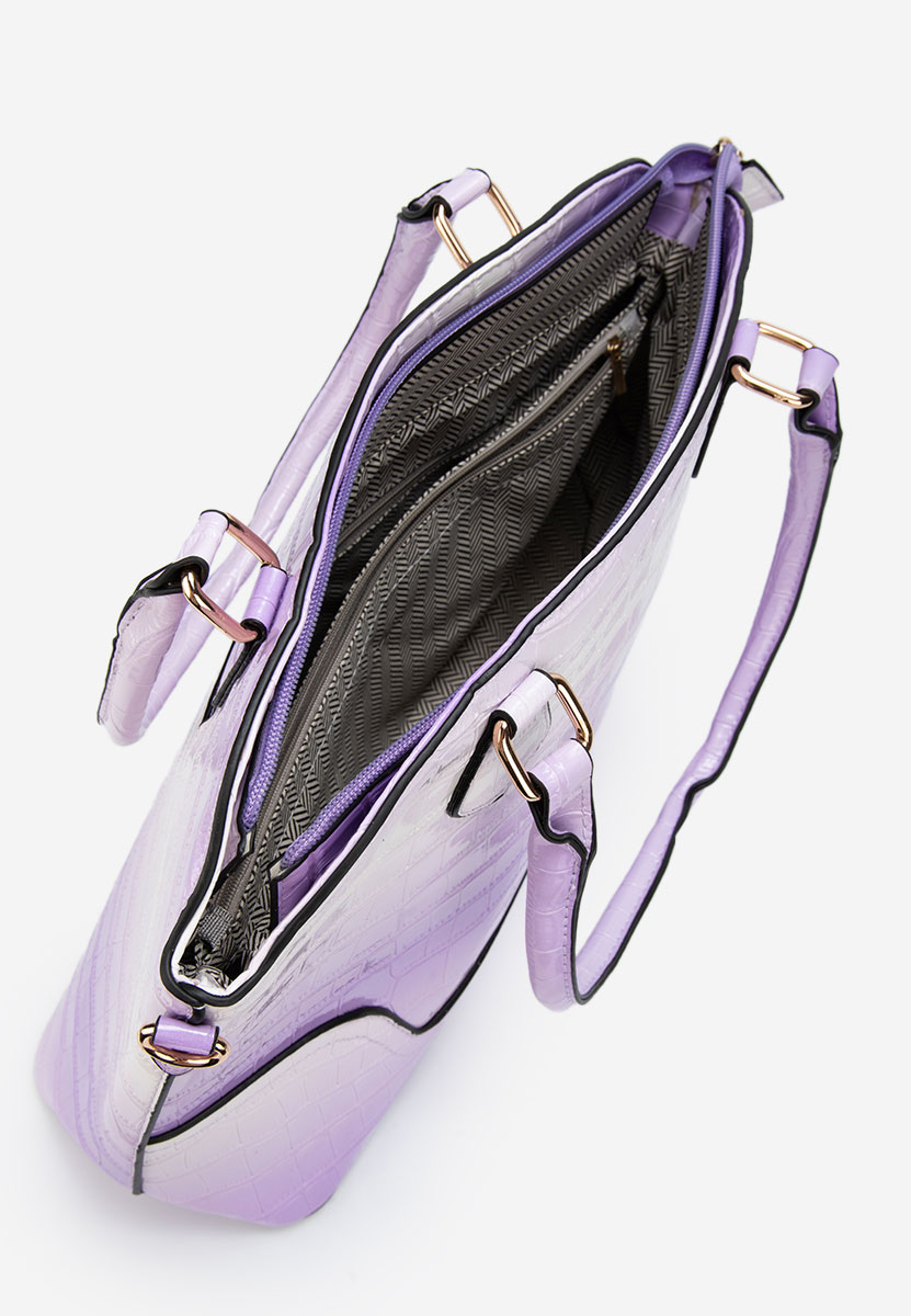 Borsa a mano Jannia viola