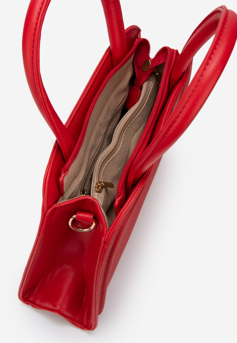 Borsa a mano Mareya rosso
