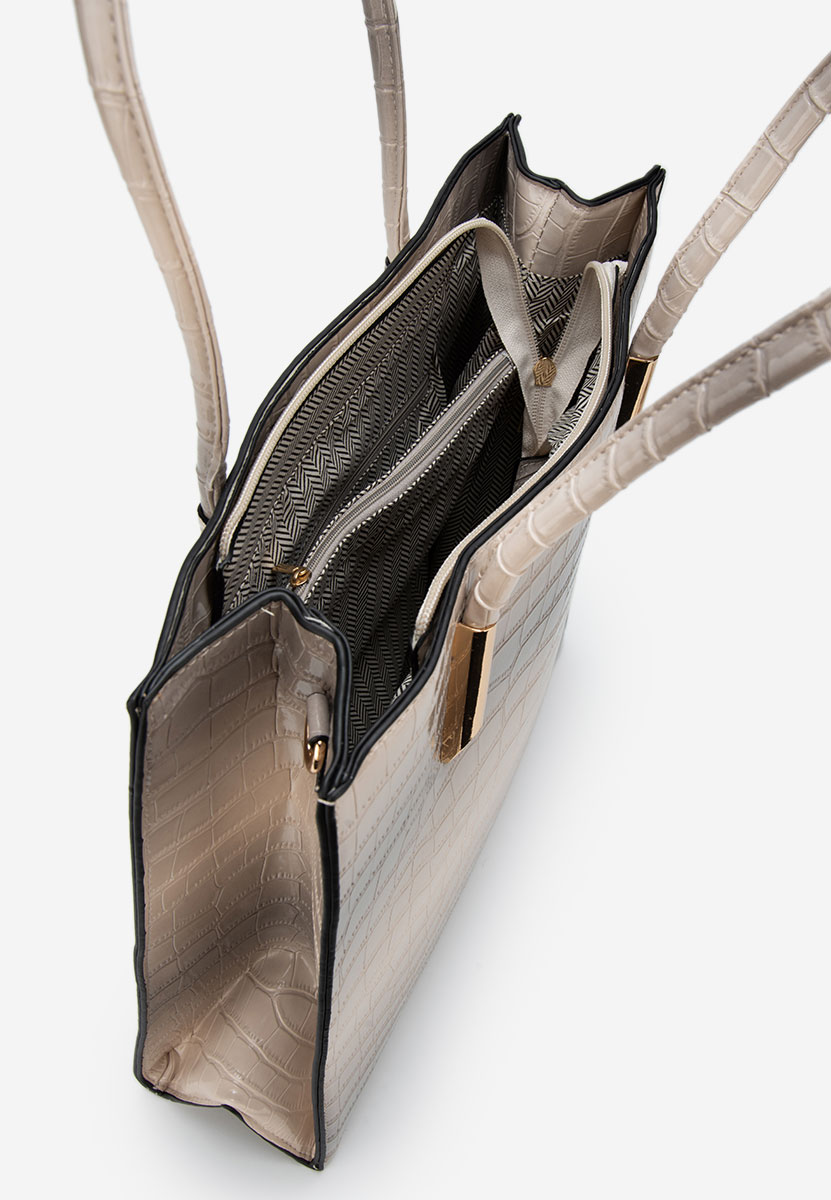 Borsa a mano Teodoria beige