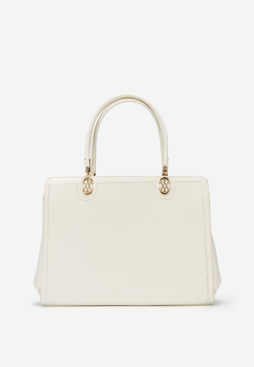 Borsa da ufficio Alecsa bianca