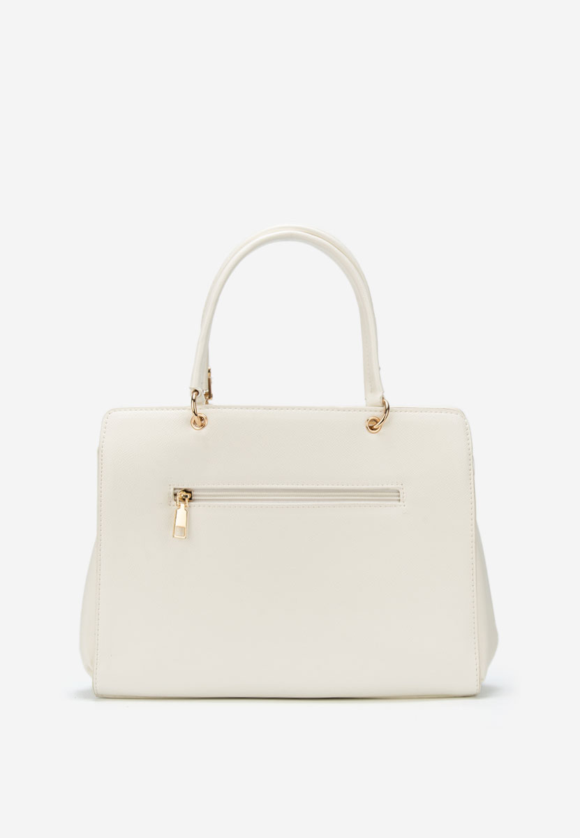 Borsa da ufficio Alecsa bianca