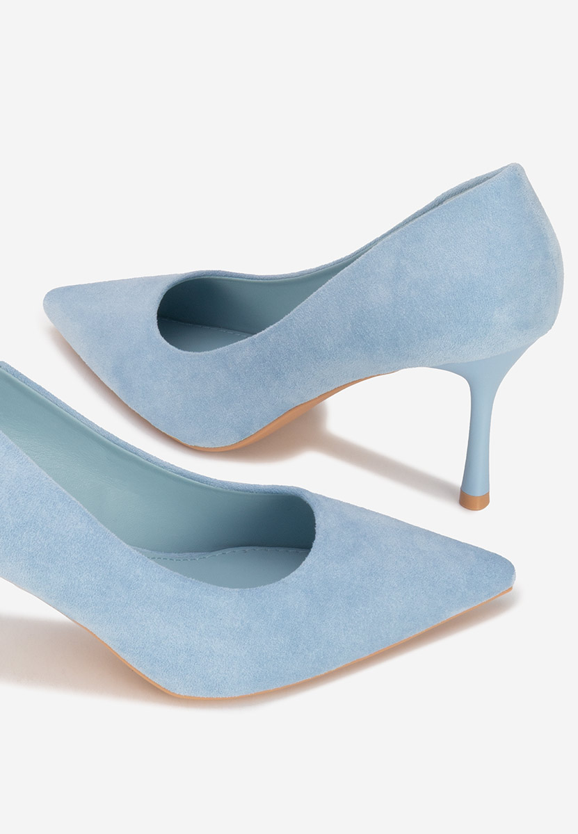 Décolleté tacco a spillo Antoneia blu