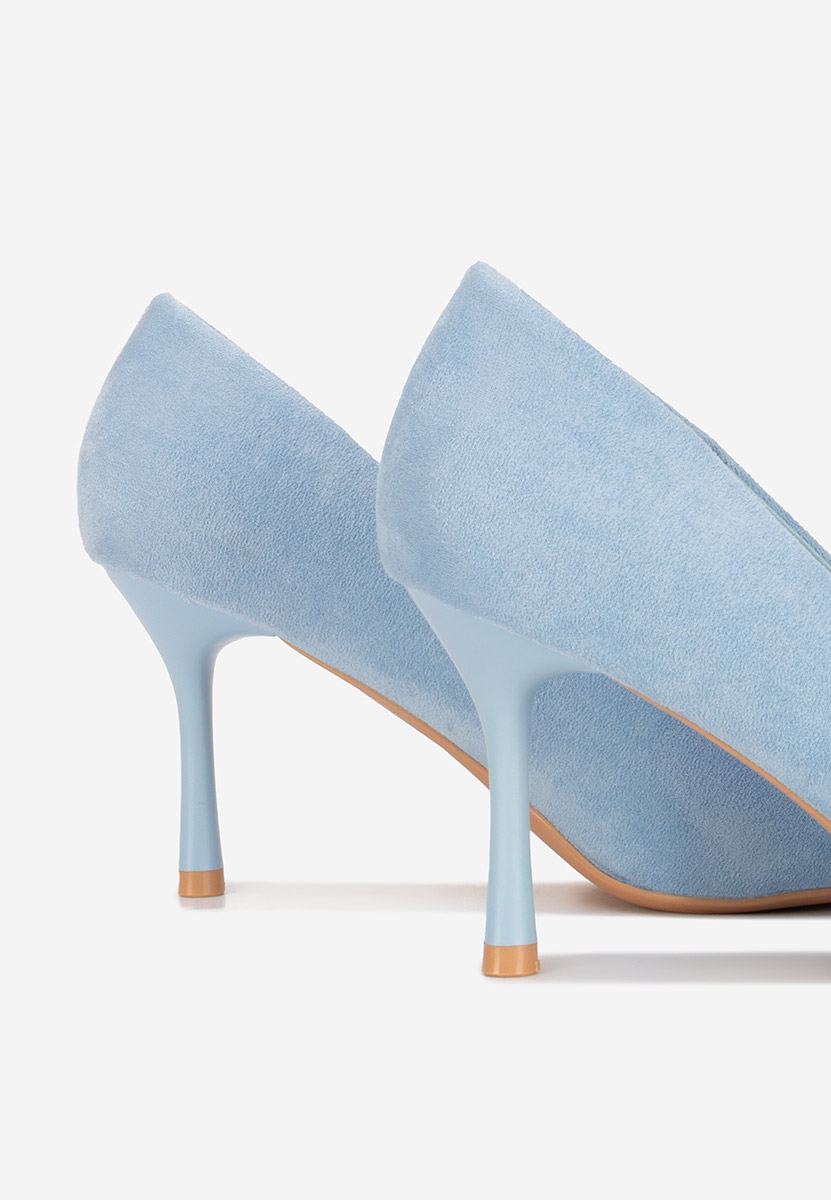 Décolleté tacco a spillo Antoneia blu