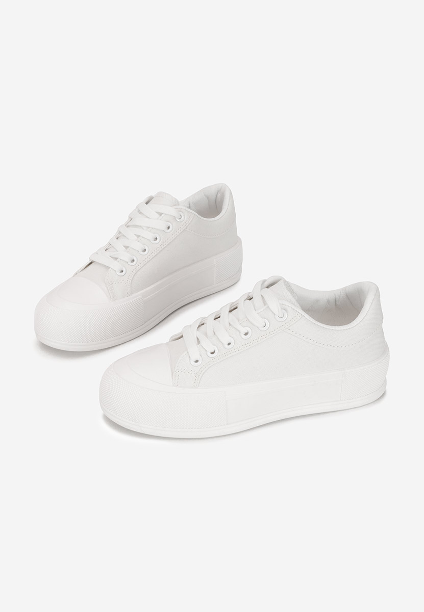 Scarpe da ginnastica con piattaforma Antonea bianchi