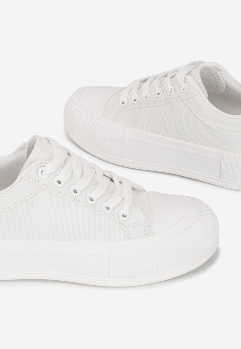 Scarpe da ginnastica con piattaforma Antonea bianchi