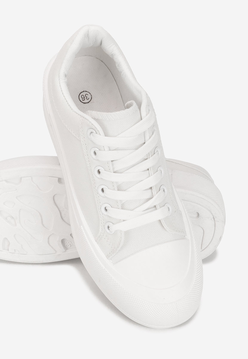 Scarpe da ginnastica con piattaforma Antonea bianchi