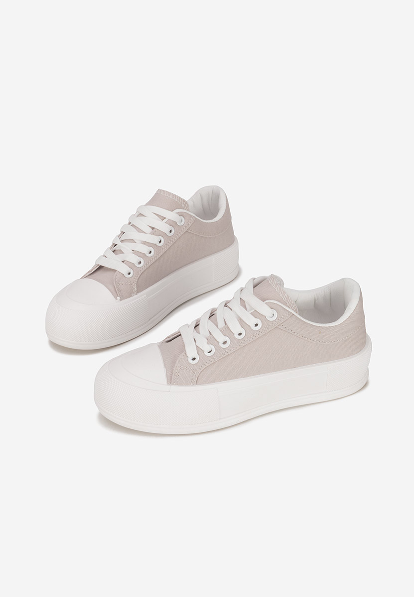 Scarpe da ginnastica con piattaforma Antonea cachi