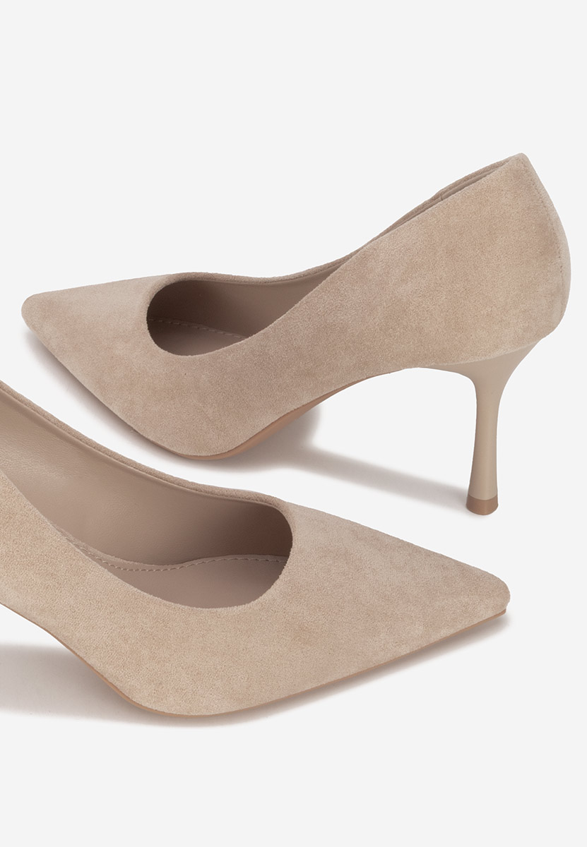Décolleté tacco a spillo Antoneia beige