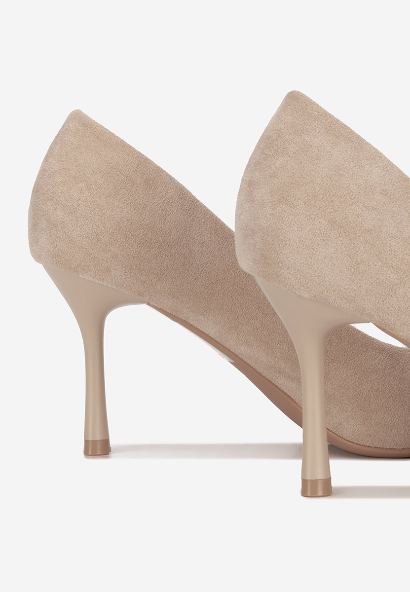 Décolleté tacco a spillo Antoneia beige