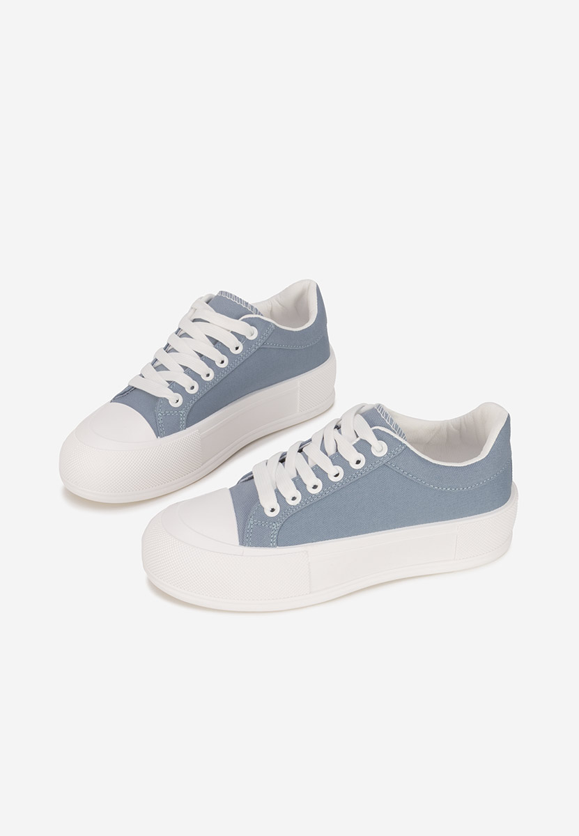 Scarpe da ginnastica con piattaforma Antonea denim